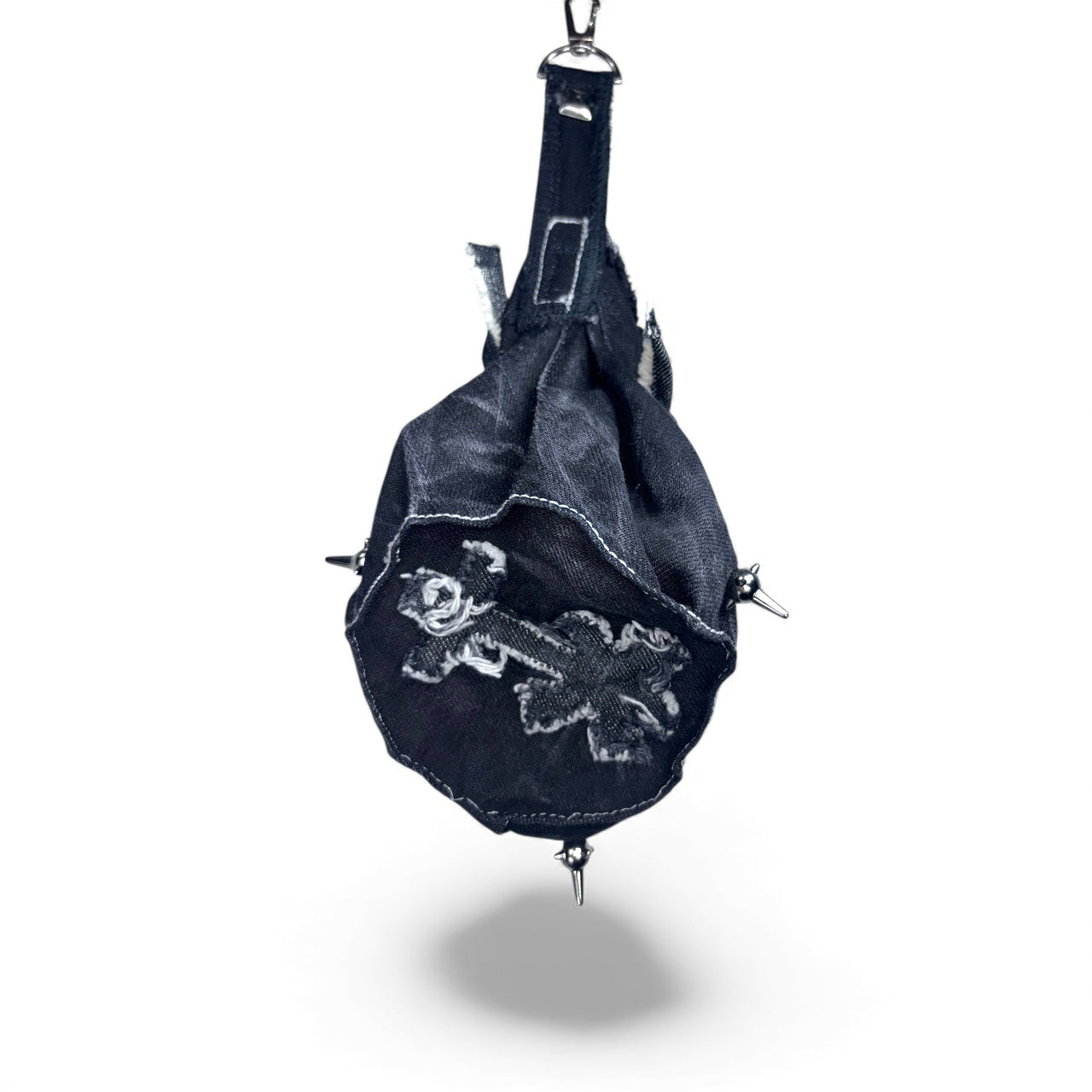 Stone Washed Denim Pouch