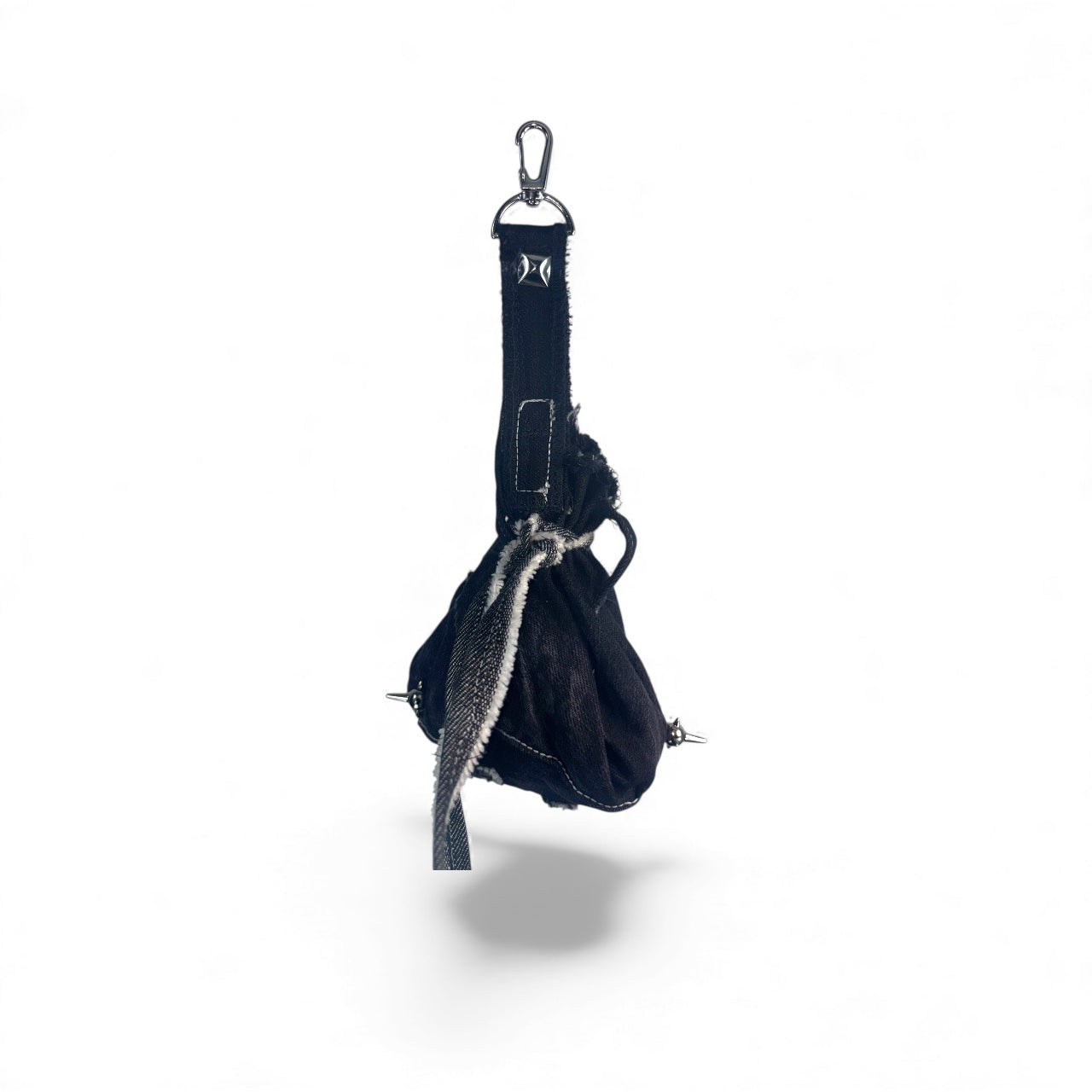 Stone Washed Denim Pouch