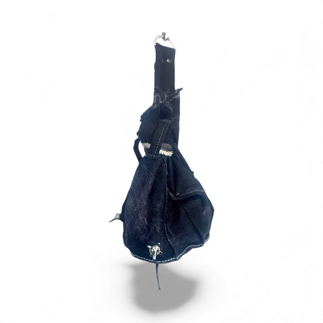 Stone Washed Denim Pouch