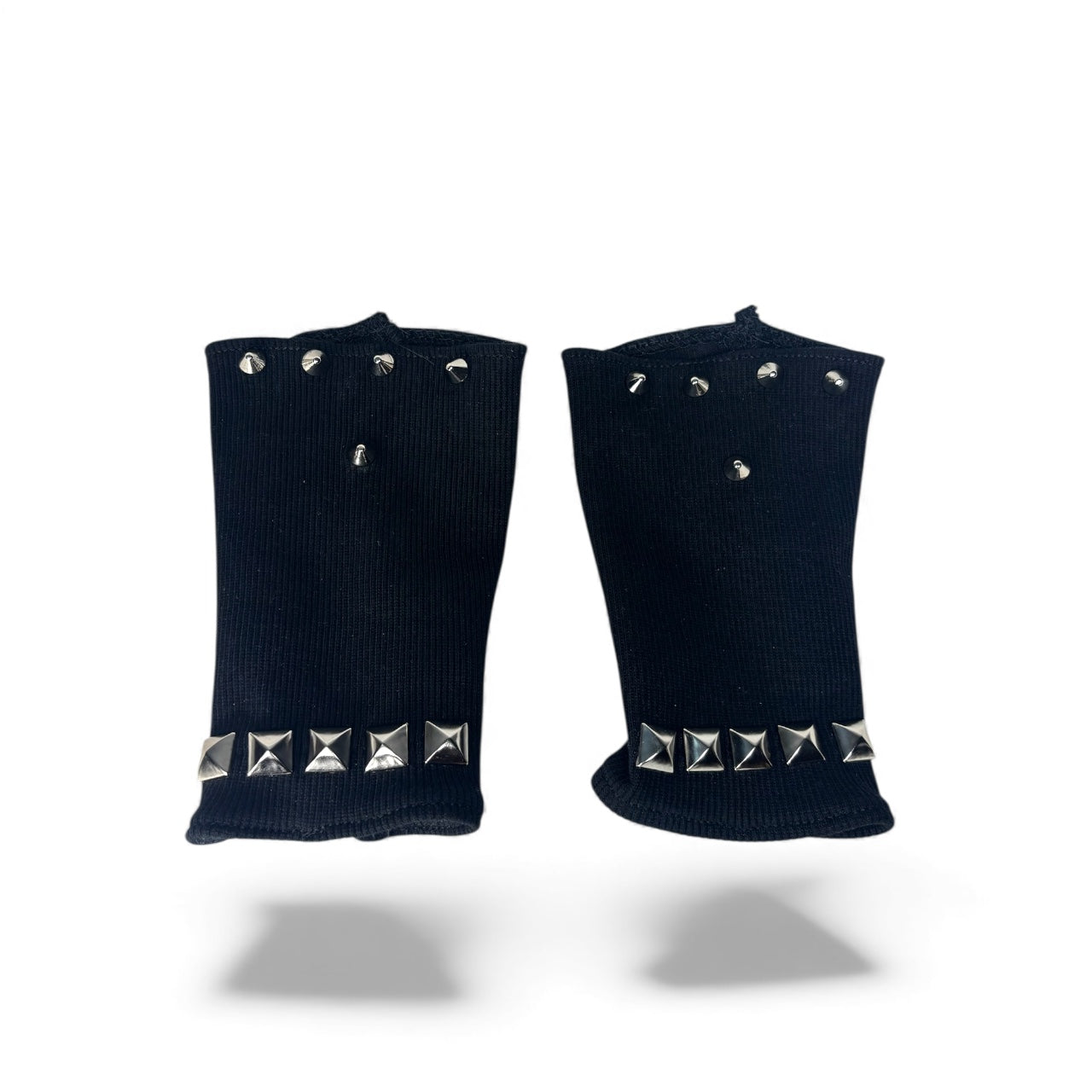 Ribbed Fingerless Gloves